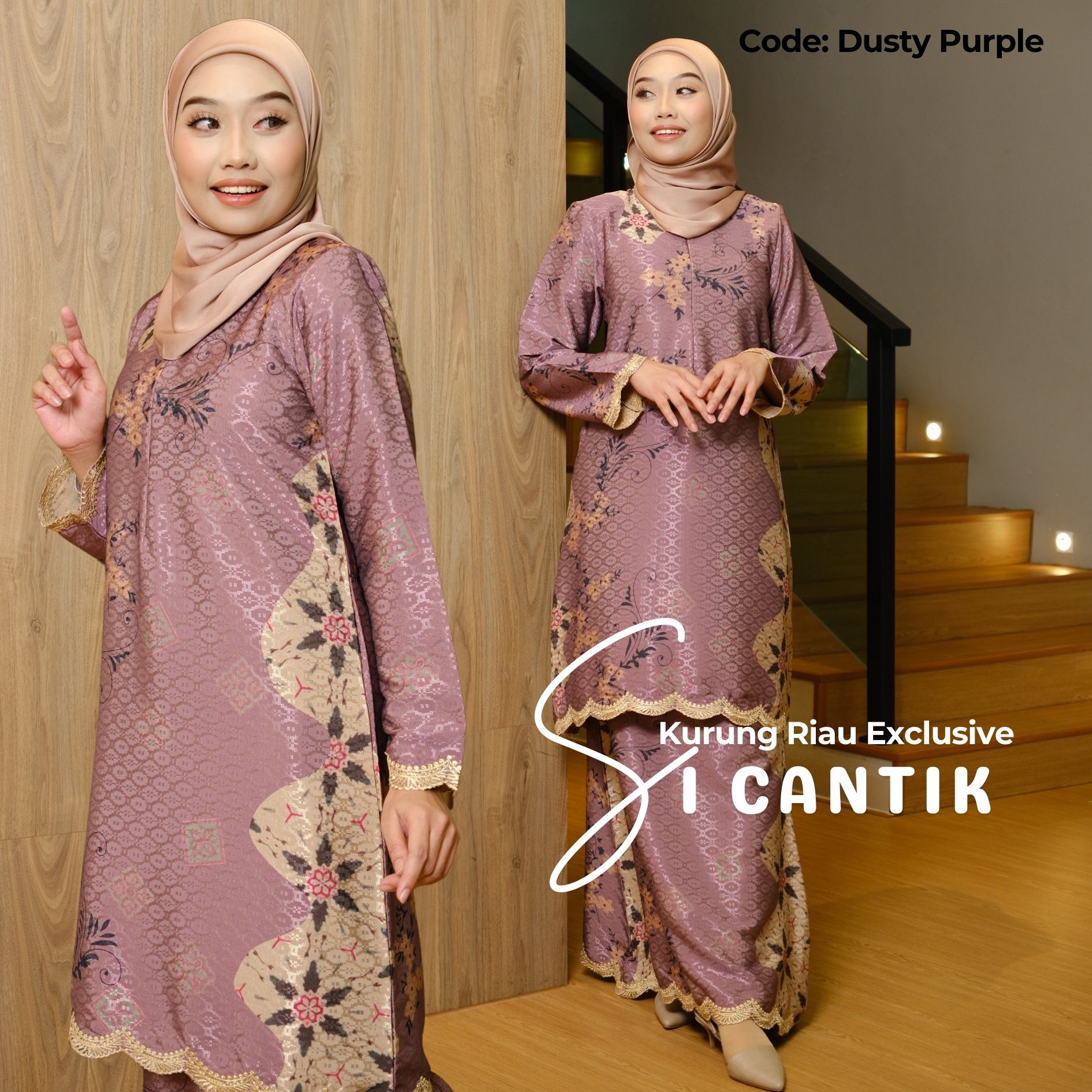 Baju Kurung Riau Si Cantik - Image 8