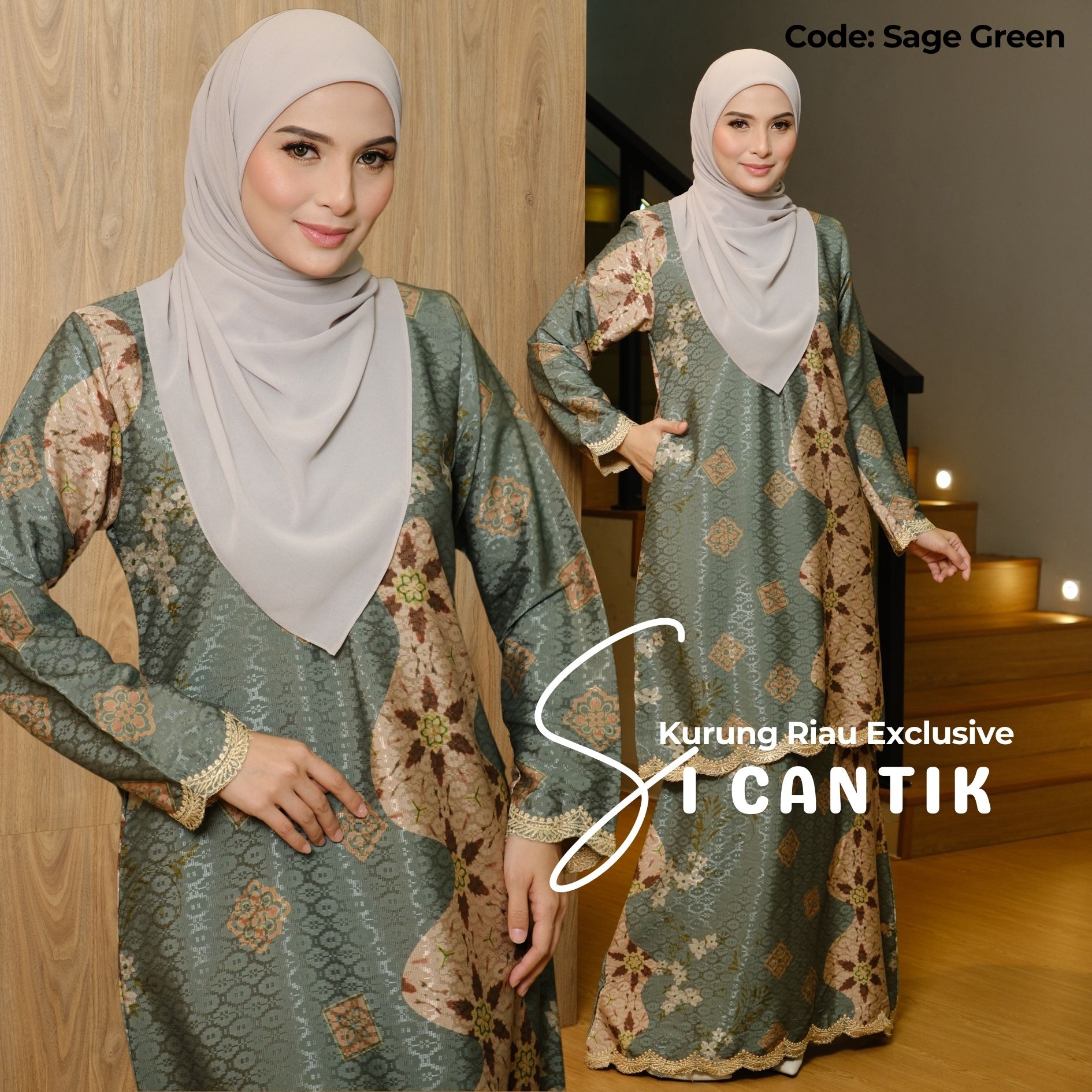 Baju Kurung Riau Si Cantik - Image 4